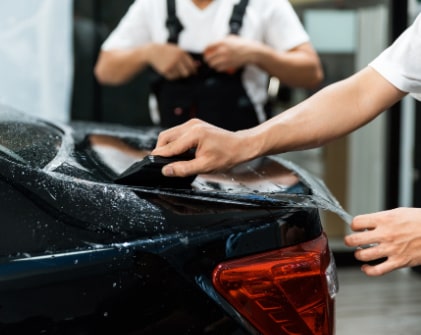 Car Paint Protection Film: Auto Packages + Services