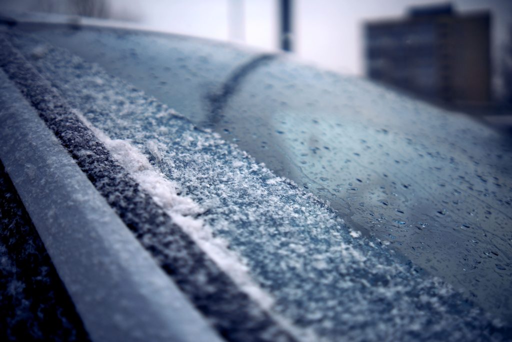 Defrosting windshield