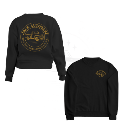 retro crew neck color gold